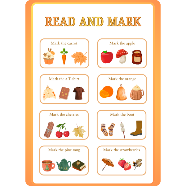 Read and Mark 1 mark